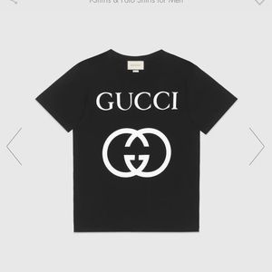Gucci Over size tshirt with interlocking g